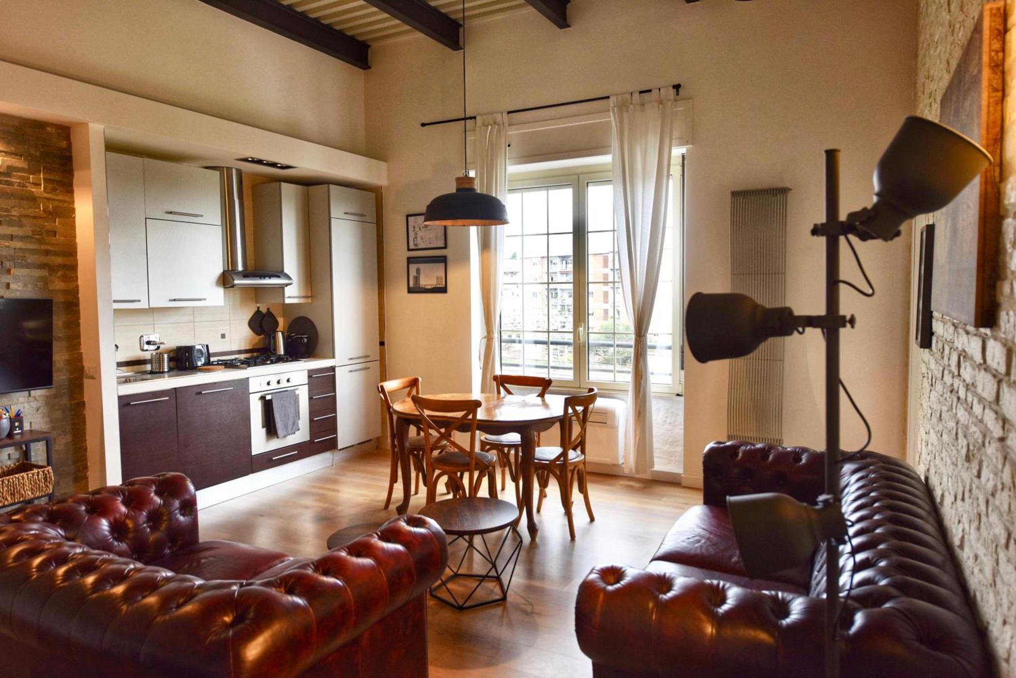 Industrial Loft Trastevere Station Róma Kültér fotó